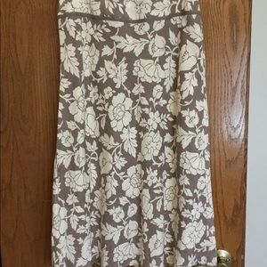 Boden linen skirt 12 R